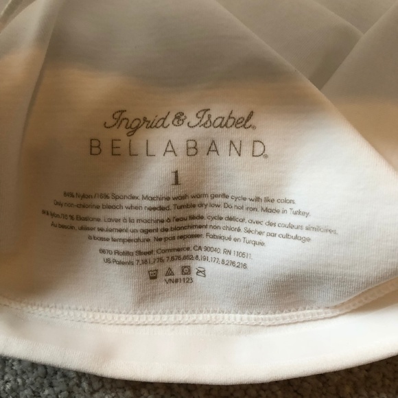 Ingrid & Isabel Black and White Maternity Bands - Picture 2 of 8